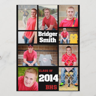 Carte de graduation personnalisée Bridger