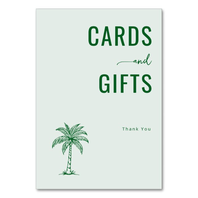 Carte de gratitude minimaliste à la menthe calme (Par défaut)