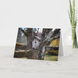 Carte de greetibg de Framable de la volière 4219