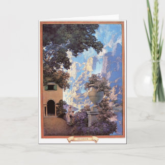 Carte de Greetin avec le "lever de soleil" par
