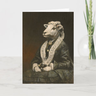 Carte de Grey Lady Ewe Victorian