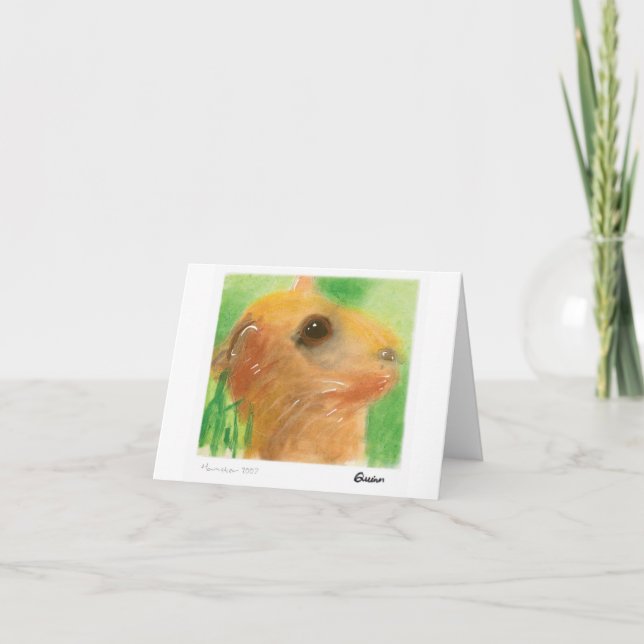 Carte de hamster (Devant)