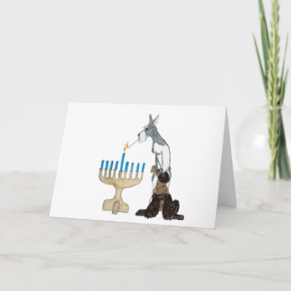 Carte de Hanoukka - de Chanukah