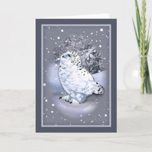 Carte de hibou de Milou