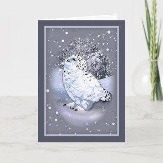 Carte de hibou de Milou