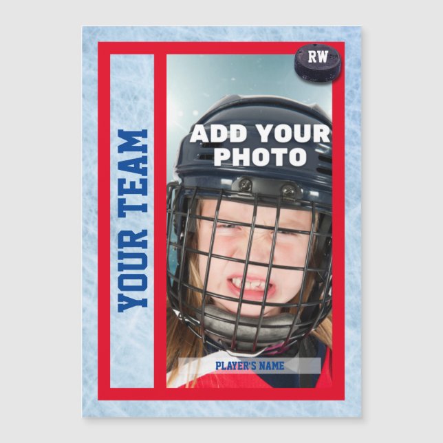 Carte de hockey Souvenir (Devant)