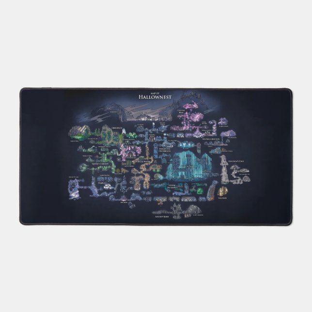 Carte de Hollownest (Recto)