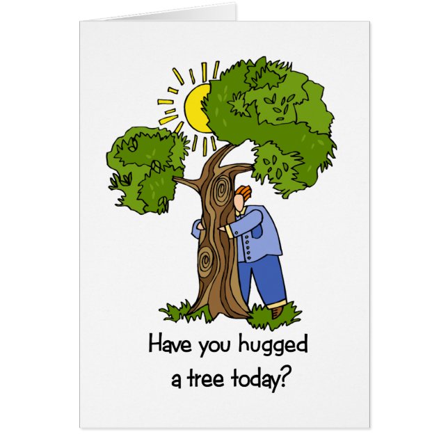 Carte de Hugger d'arbre (Devant)