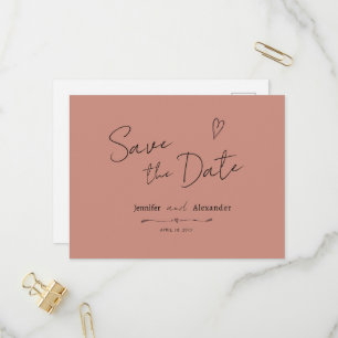 Carte de invitation moderne horizontale pour annon