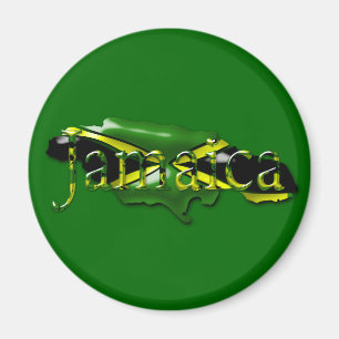 Carte de Jamaica Magnet