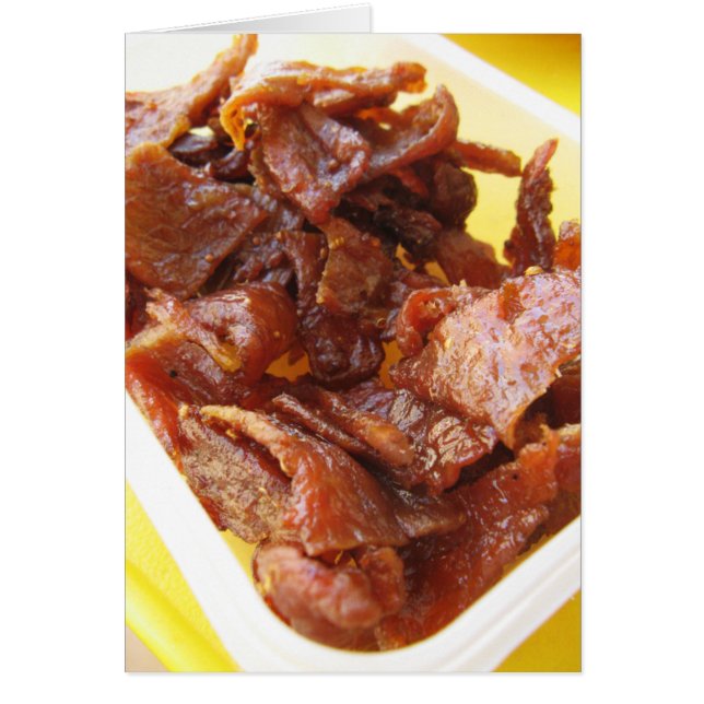 Carte de jambon séché doux et aigre [Muu Wan] (Devant)