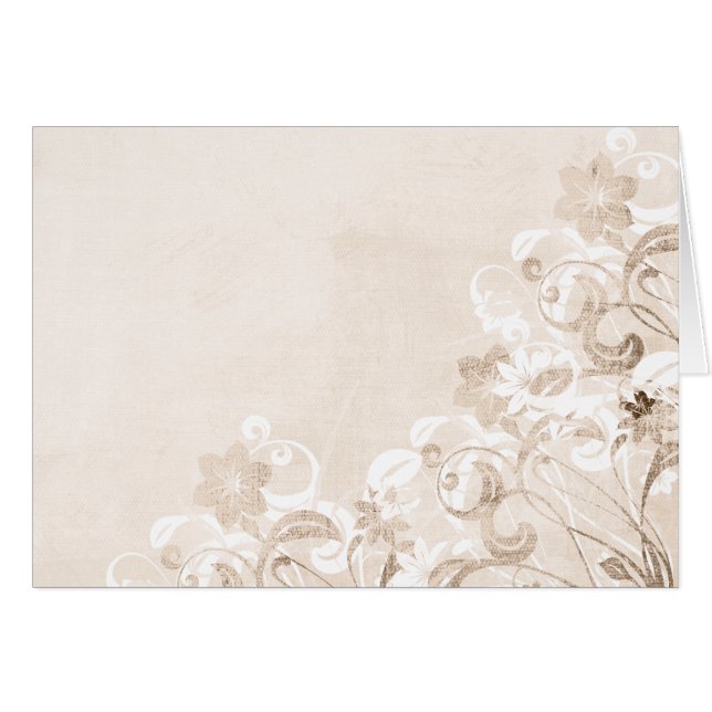 Carte de jardin urbain (Devant horizontal)