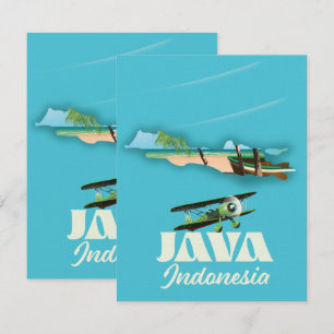 carte de Java indonésie