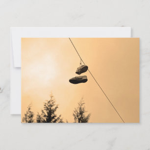 Carte de jetage de chaussures