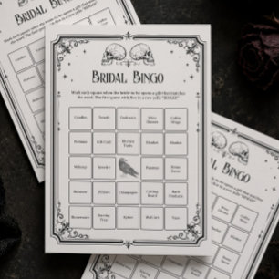Carte de jeu de bingo pour enterrement de vie de j
