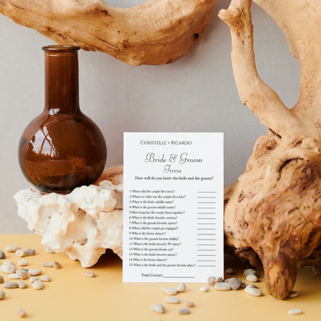 Carte de jeu de douche de mariée et de mariée (Créateur téléchargé)