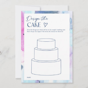 Carte de jeu de fête de mariage pour concevoir le