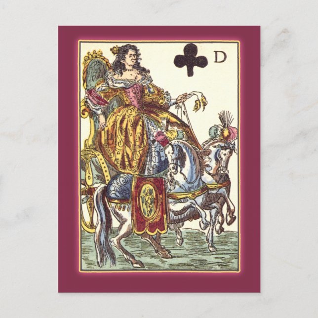 Carte de jeu de Paris, 17ème siècle (Devant)