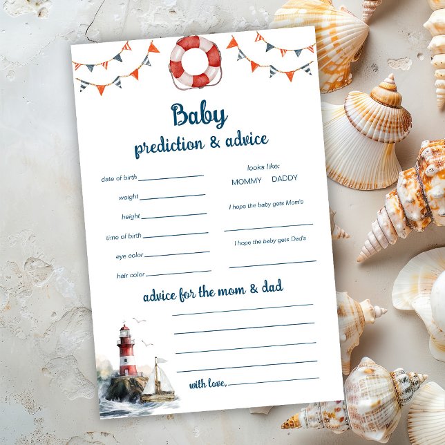 Carte de jeu de prévision et de conseil nautique (Créateur téléchargé)