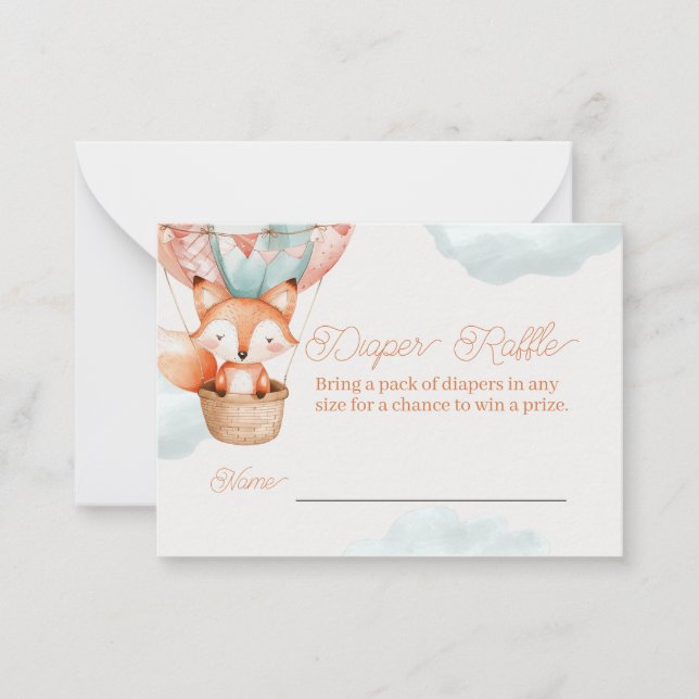 Carte de jeu Déchets pour Baby shower (Devant)