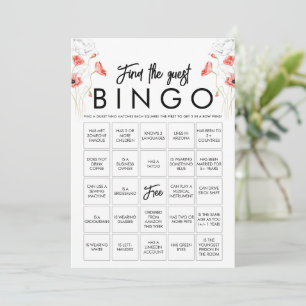 Carte de jeu Elegable Fleur sauvage