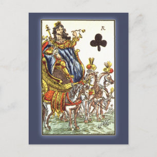 Carte de jeu parisienne, 17ème siècle