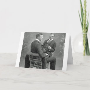 Carte de jeu pour le Nouvel An juif pour hommes ga