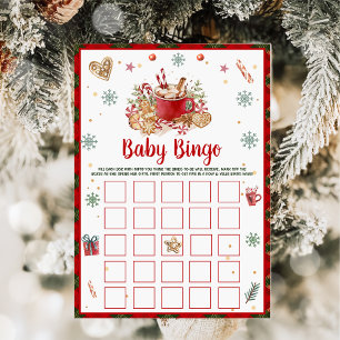 Carte de jeux de baby shower pour bébé bingo de co