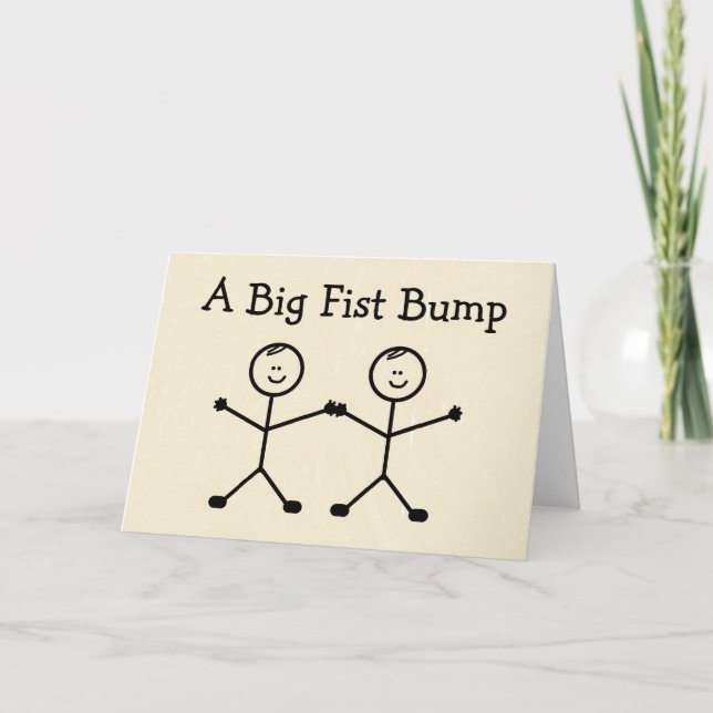 Carte de jour d'amitié pour hommes BFF (Devant)