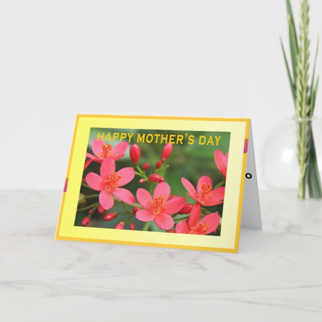 carte de jour de la mère (Devant)