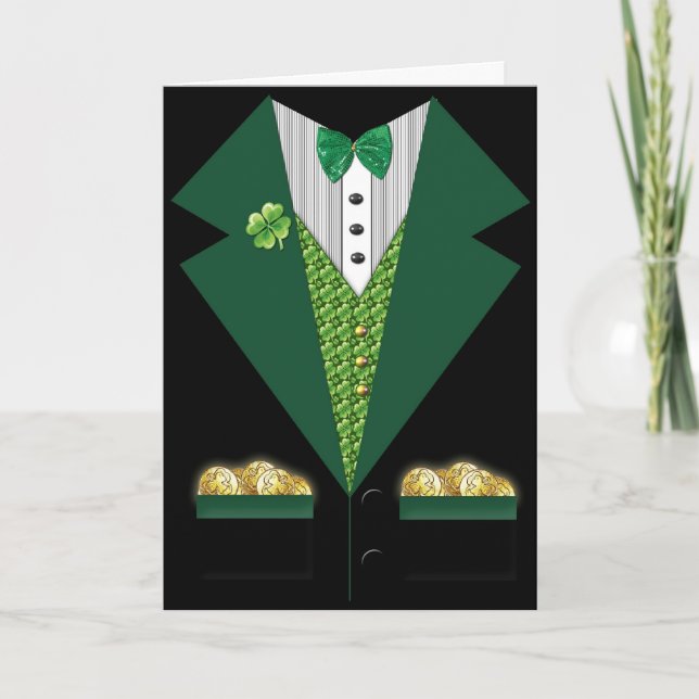 carte de jour de la St Patrick (Devant)