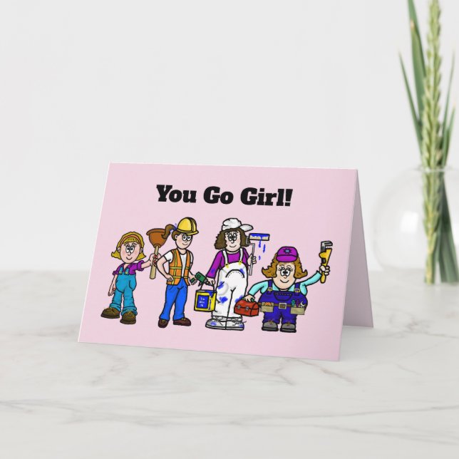 Carte de jour du travail pour les femmes ou les tr (Devant)