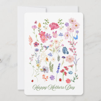 Carte de jour Fleur Fleur Far