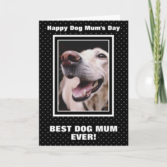 Carte de jour pour les mères de chien maman (Devant)