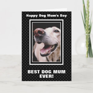Carte de jour pour les mères de chien maman