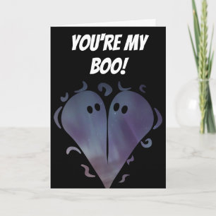 Carte de jour pour les Valentines du fantôme migno