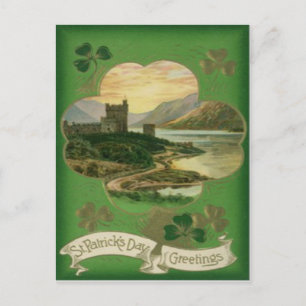 Carte de jour St Patrick du Château de Shamrock vi