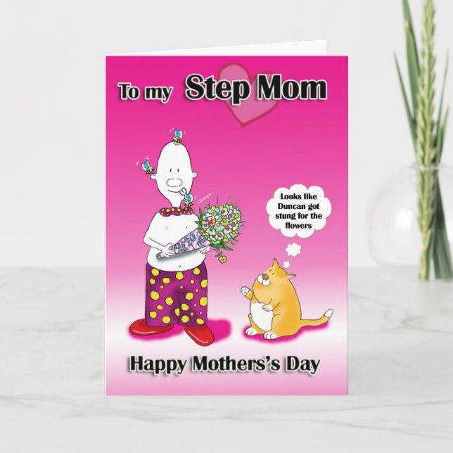 Carte de jour Step Maman (Devant)