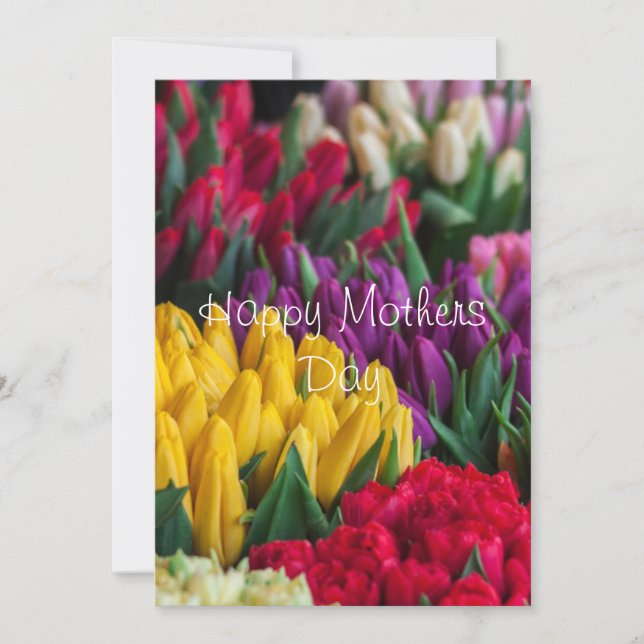 Carte de jour Tulip Mothes (Devant)