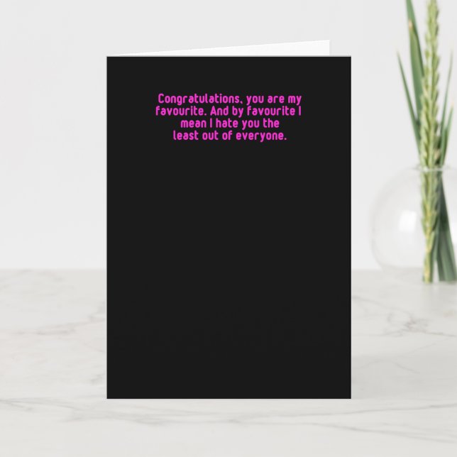 Carte de jour Valentines pour votre BFF (Devant)