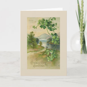 Carte de jour vintage Killarney Lake St. Patrick