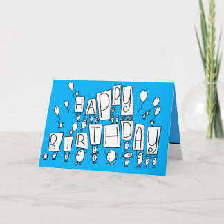 carte de joyeux anniversaire