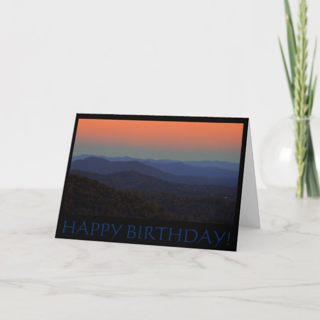 Carte de joyeux anniversaire (Devant)