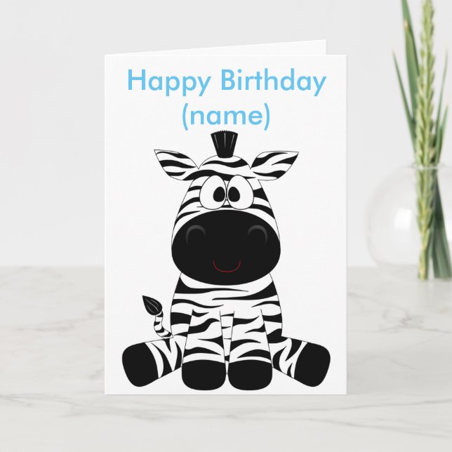 Carte de joyeux anniversaire (Devant)