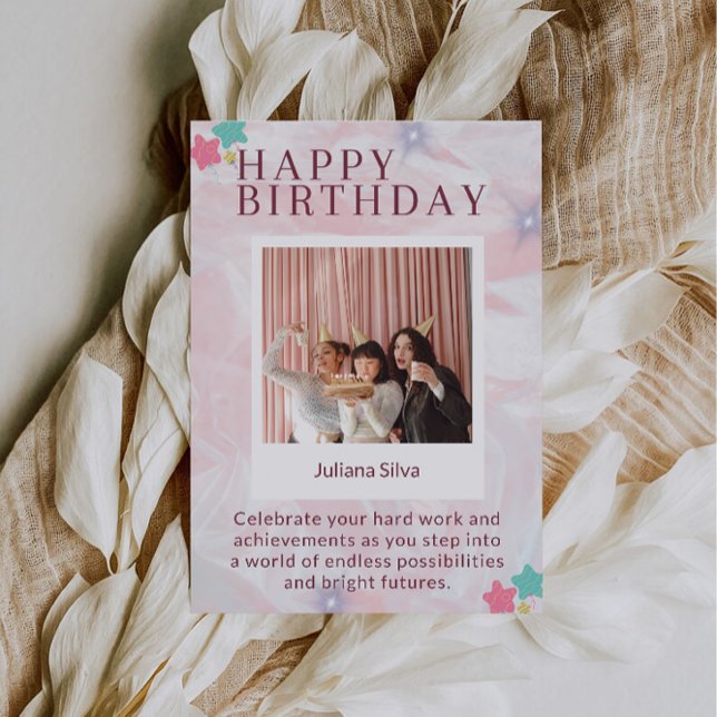 Carte de joyeux anniversaire imprimable (Printable Happy Birthday Card)