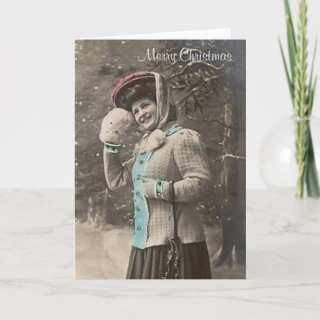 Carte de Joyeux Noël (Devant)