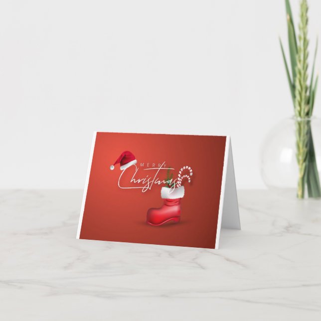 CARTE DE **JOYEUX NOËL** "VOISIN" (Devant)