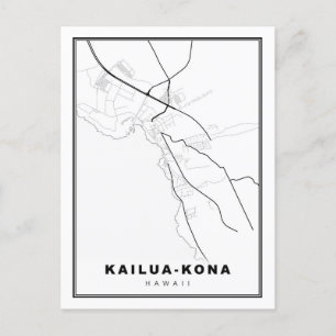 Carte de Kailua-Kona