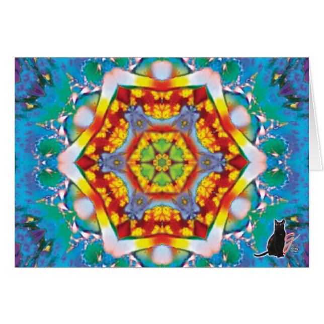 Carte de kaléidoscope de Centris (Devant horizontal)