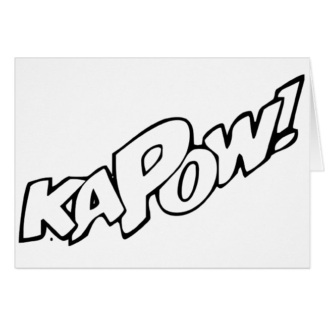 Carte de Kapow (Devant horizontal)